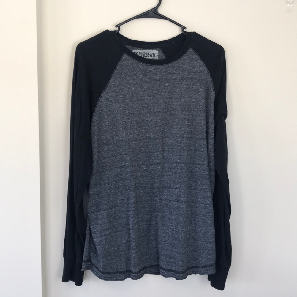 Black/Grey Men’s Long Sleeve (medium)